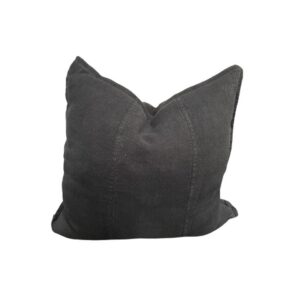 Black Linen Cushion