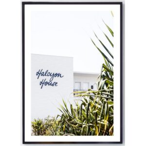 Halcyon House Artwork (Black frame)