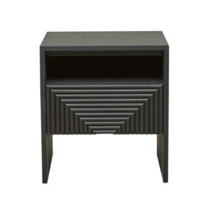 Jagger Bedside Table Matte Black