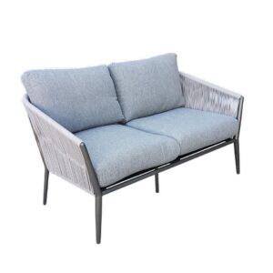 Colorado Outdoor Sofa 2 Seat Light Grey