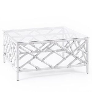 Chippendale Coffee Table White