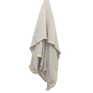Oatmeal Linen Throw