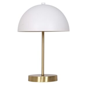 Airlie Table Lamp White Gold