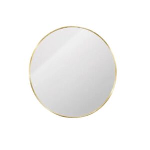Fallon Large Round Mirror Brass