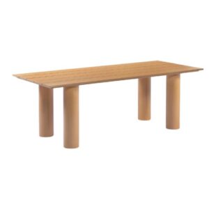 Florida Outdoor Dining Table Warm Oak