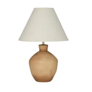 Fullar Table Lamp Rust & Natural