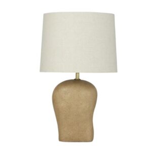 Grange Table Lamp Sand & Linen