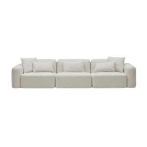 Pascal 3 Seater Modular Lounge Ivory