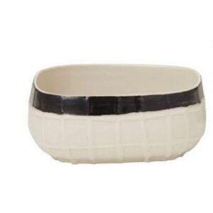 Bazaar Small Bowl Cream/Black