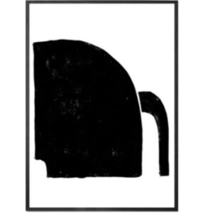 Muse III Artwork Black Frame