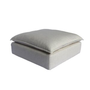 Havana Ottoman Palma Sand Linen