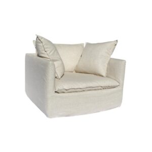 Havana Love Seat Lounge Sand Linen