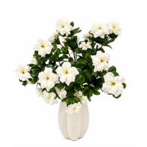 White Gardinia Stem No Vase Green