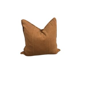 Rust Linen Cushion