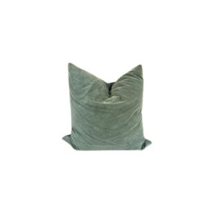 Forest Green Velvet Cushion