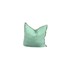 Forest Green Linen Cushion