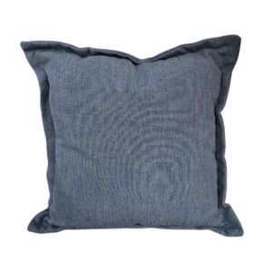 Navy Denim Fringed